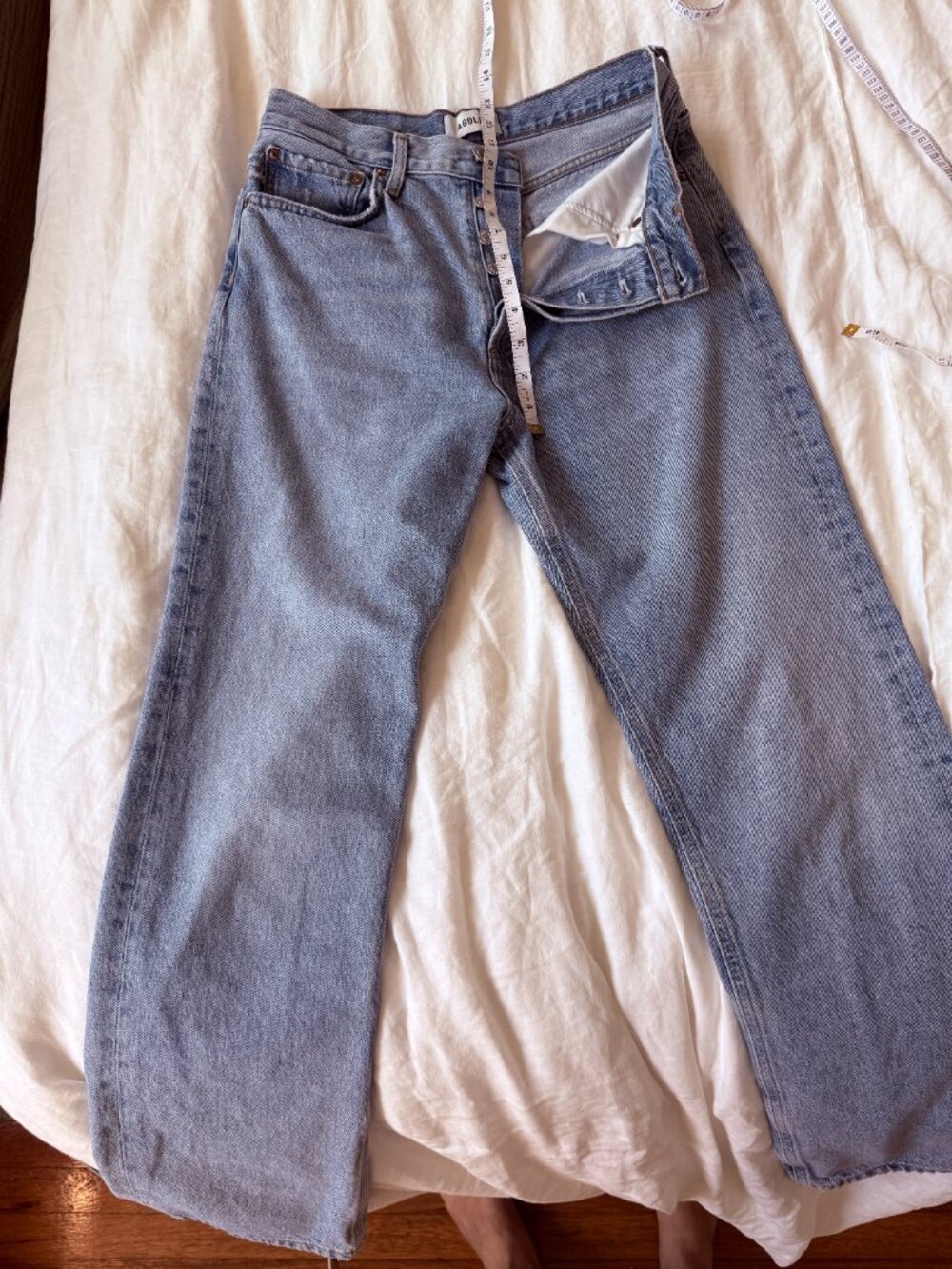 Agolde Lana Size: 27 Color: Riptide - Picture 3 of 7